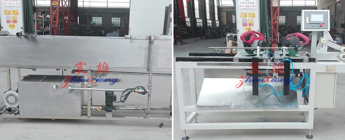 Plastic 35Kw PVC Extruders Profile Extrusion Equipment Line Multi Shaped Profiles
