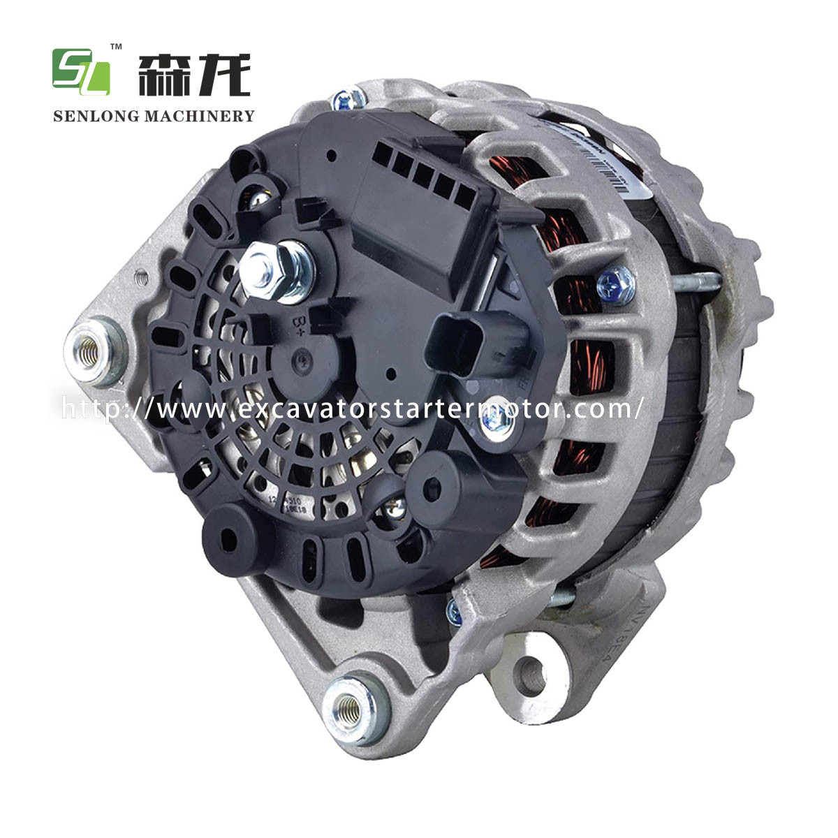 Excavator Alternator 12V 90A 23100-7633R 23100-7175R 23100-8432R 8200810621C F000BL0408 F000BL04C9 F000BL04CU F000BL04E