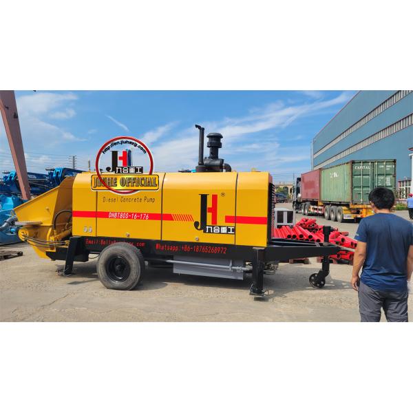 180m Height 60m3/H Diesel Concrete Pump For Sale