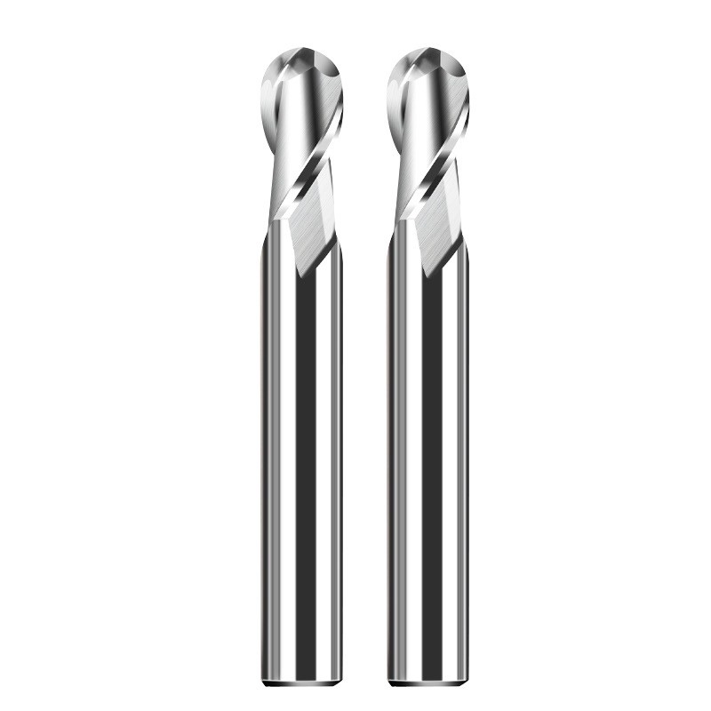 Aluminum CNC Ball End Mill durable Carbide Milling Cutter 1mm - 20mm Diameter