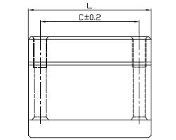 Linear bearings KBSB...B - Shaft Supporting Housing KBSB12