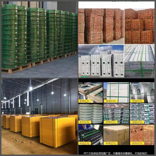 Embossed Polyester PET Strap Extrusion Line 30T / H Cooling Tower Capacity