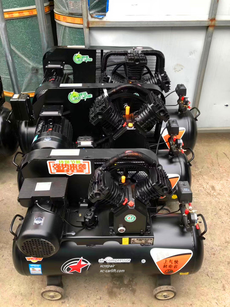 Tire Repair Tools Cheap Cost Air Compressing Machine Hot Selling Belt Type Piston Air Compressor 110L