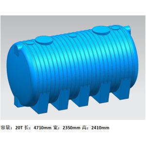 Quality Twenty Tons Horizontal Roto Mold Water Tank 4710x2350x2410mm wholesale