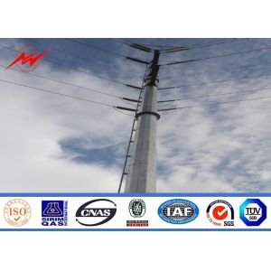 Quality 132KV hot galvanization electrical power pole for electrical line wholesale