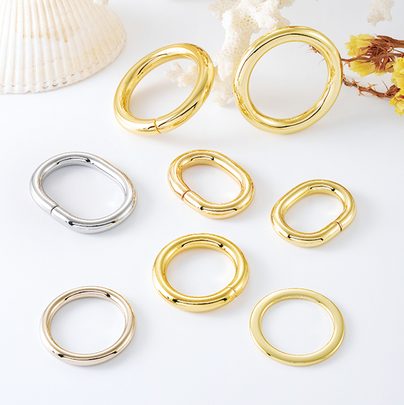 Professional Style Metal Snap Clip Hook for Suitcase Custom Round Metal Spring O Ring