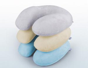 China Soft U Neck Travel Neck Pillow Medium Light Hardness Cotton Comfort Covering on sale