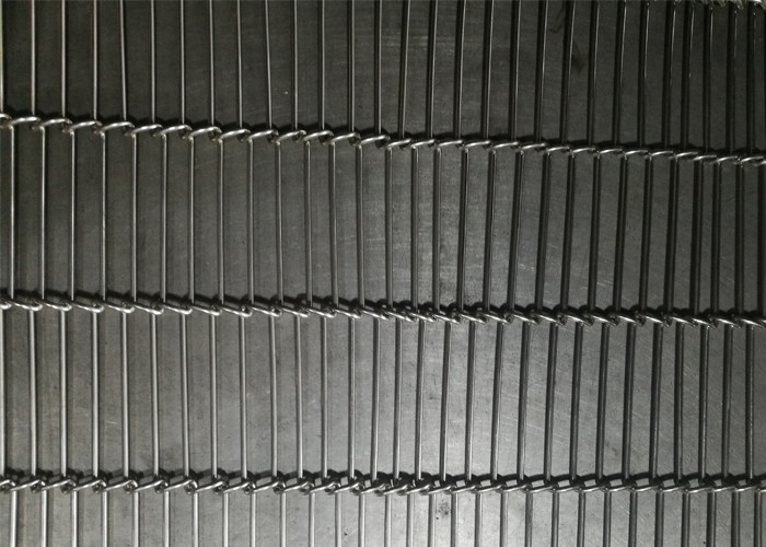 Food Industry Enrober Wire Belt Anti Corrosion Flexible Stable Surface