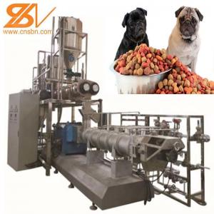 Quality 2-3t/H  Pet Food Processing Line Extruder Machine Saibainuo Dry For Dog / Cat / Fish wholesale