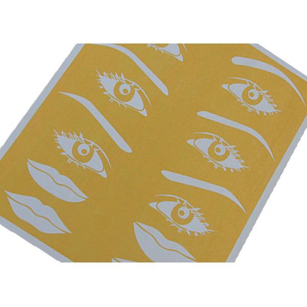 WX-01 60G Eyes Permanent Makeup Latex Practice Skin 19*14.3*0.1CM