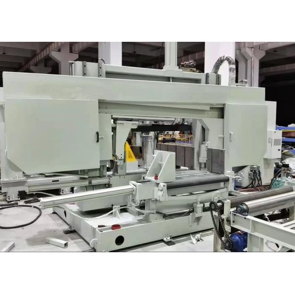 New CNC H Beam Drilling Machine For Steel Construction 11/15KW Spindle Motor Power