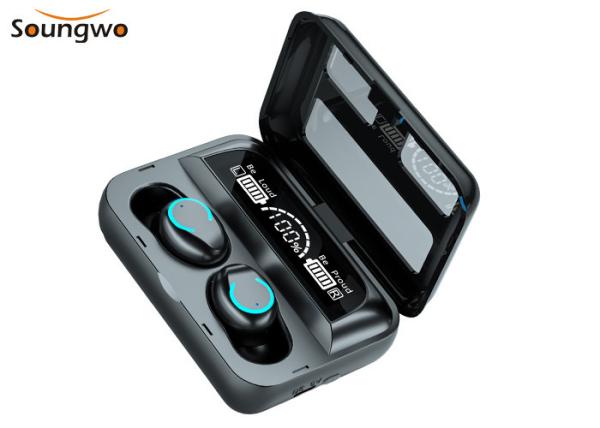 1hrs Charging Wireless Bluetooth Earphones Binaural Call 2000mAH Smart Touch