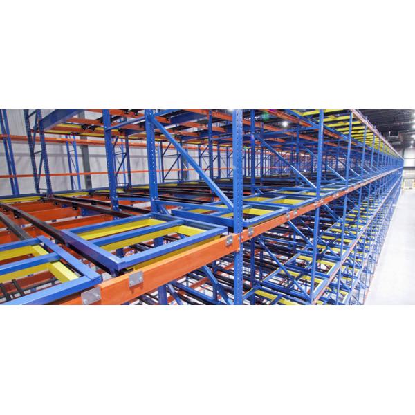 Collision Minimised Push Back Rack With Safe Operation