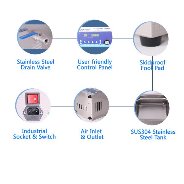 15L Ultrasound Cleaning Machine , Dual Frequency Ultrasonic PCB Cleaning Machine