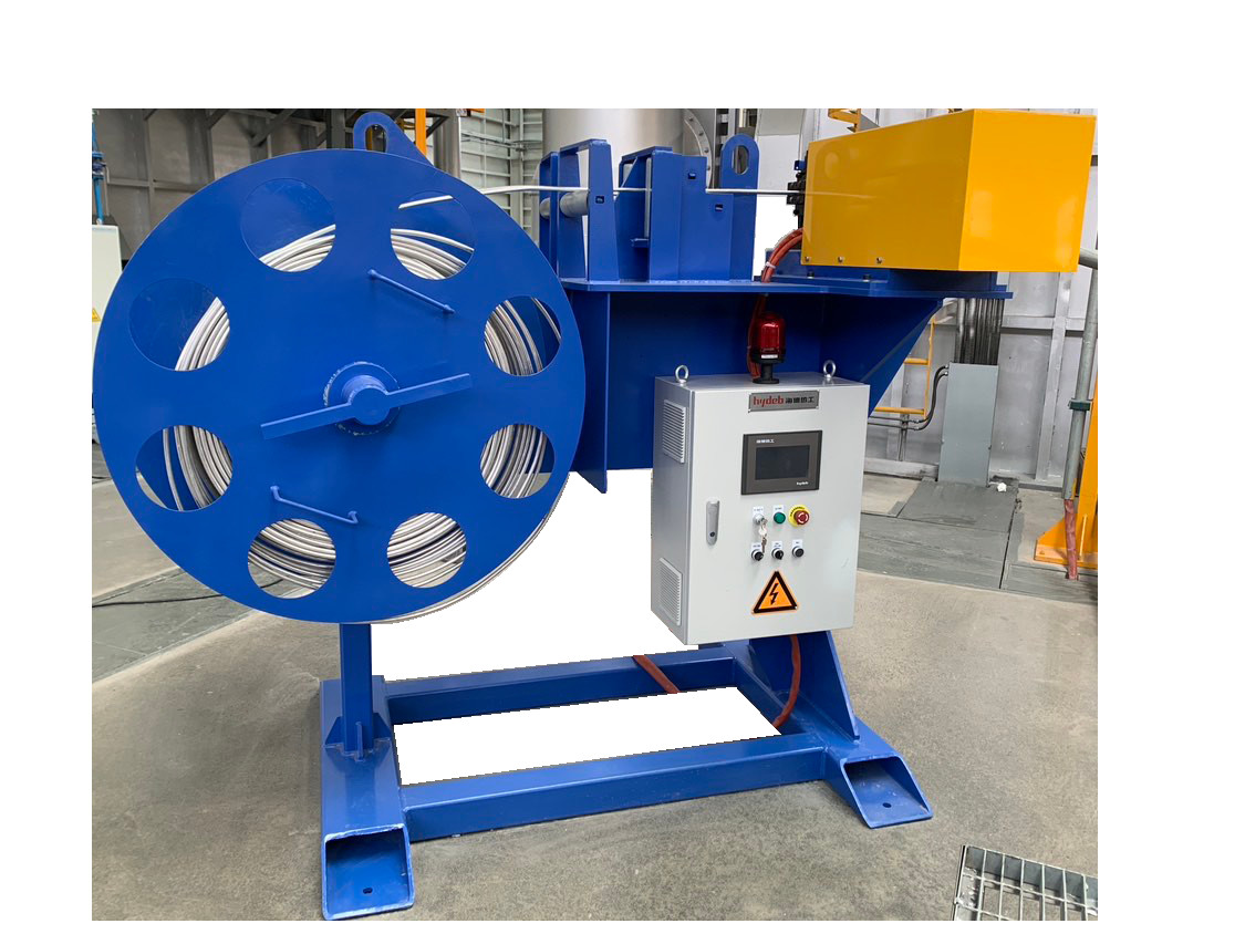 Rod Feeding Unit For Variable Frequency Stepless Speed Regulation 8-13mm Rod Diameter