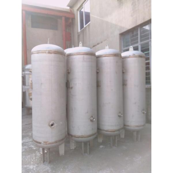 304 Stainless Steel Air Compressor Receiver Tank , Pneumatic Accumulator Tank