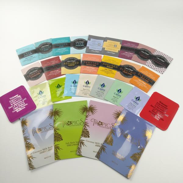 Matt VMPET Smell Proof Zipper Pouch CMYK Pantone 240 Microns