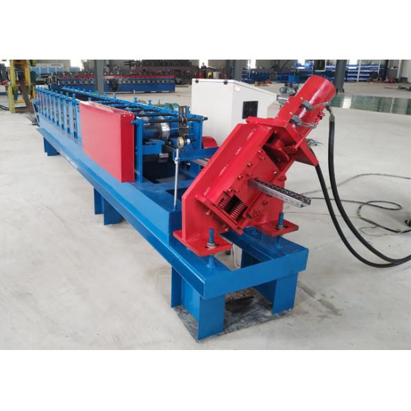 Iron Gauge Keel Manufacturing Machine , Furring Channel Light Steel Roll Forming Machine