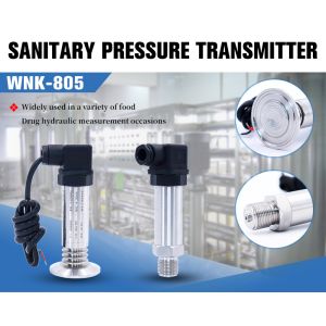 Quality High Temperature Flush Diaphragm Pressure Transmitter For Sanitary Application wholesale