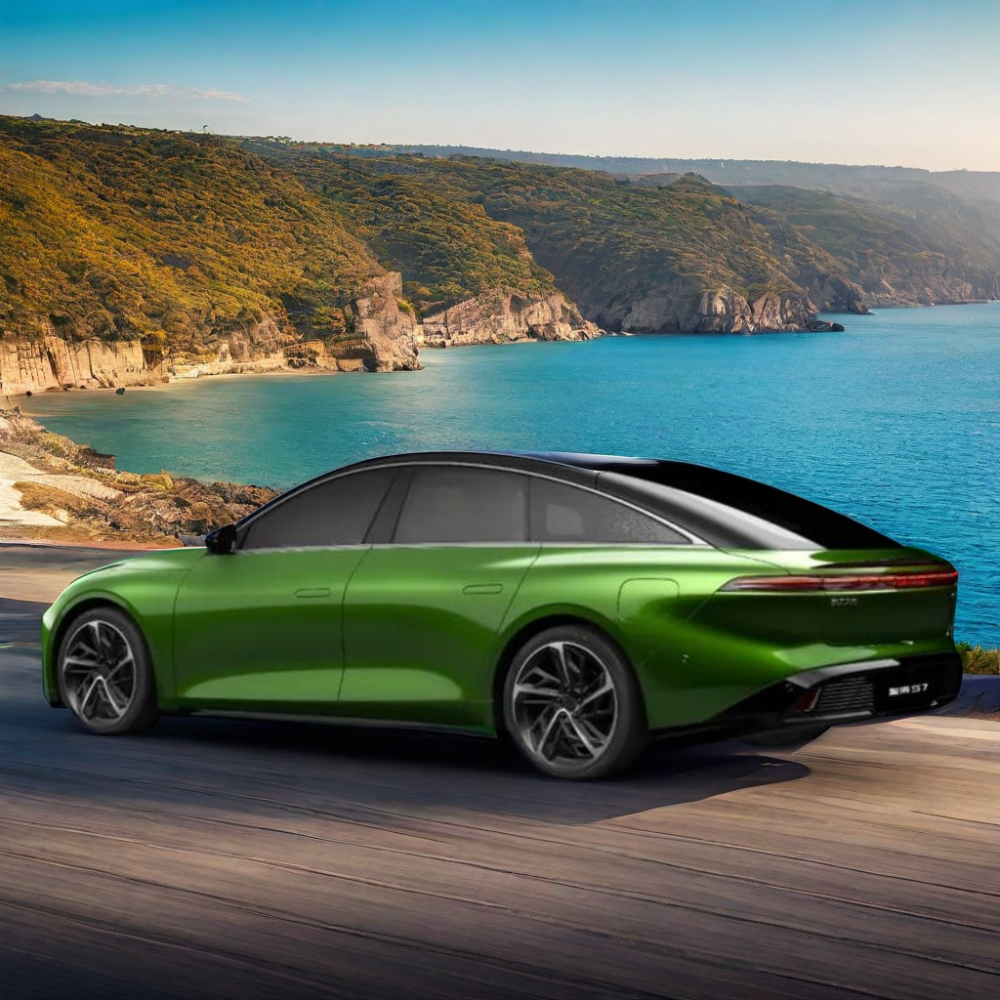 Dongfeng Xinghai S7 Electric Sedan 200-250Ps Total Horsepower 50kwh-70kwh Battery Automatic Gearbox Lithium Battery
