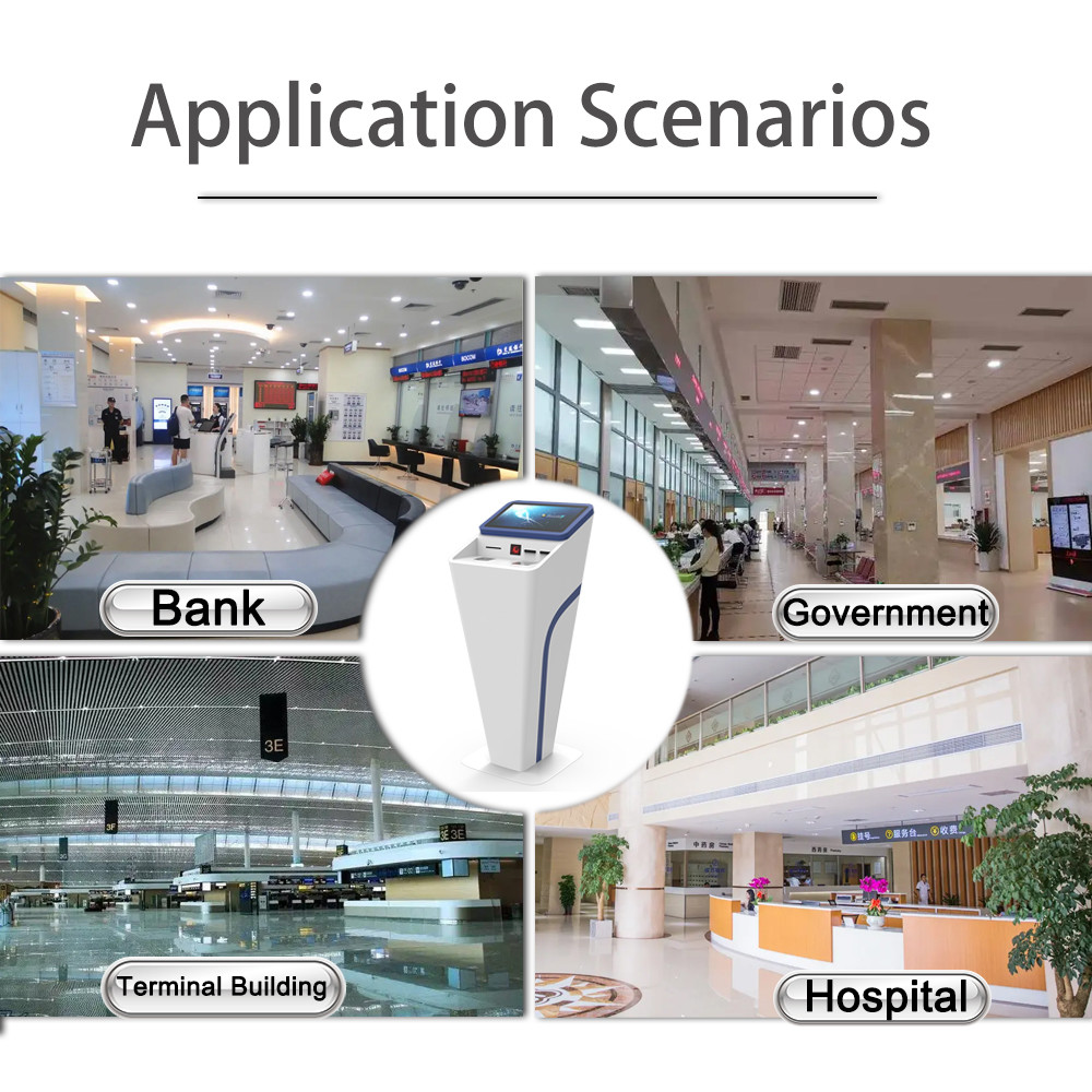 Customized Card Vending Kiosk Terminal Multifunction Lobby Self-service Terminal