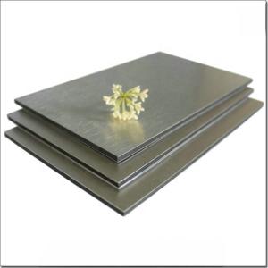 Quality B1 Grade Fireproof Aluminum Composite Plate with PE/PVDF Coating wholesale