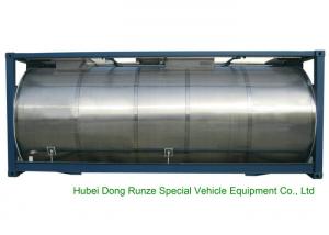 316 Stainless Steel ISO Tank Container 20 FT For Wine / Fruit Juices / Vegetable Oils