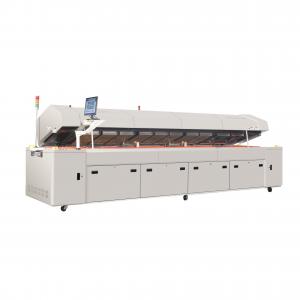 China reflow soldering machine with 12 heating zones smt lead free pcb making machine on sale