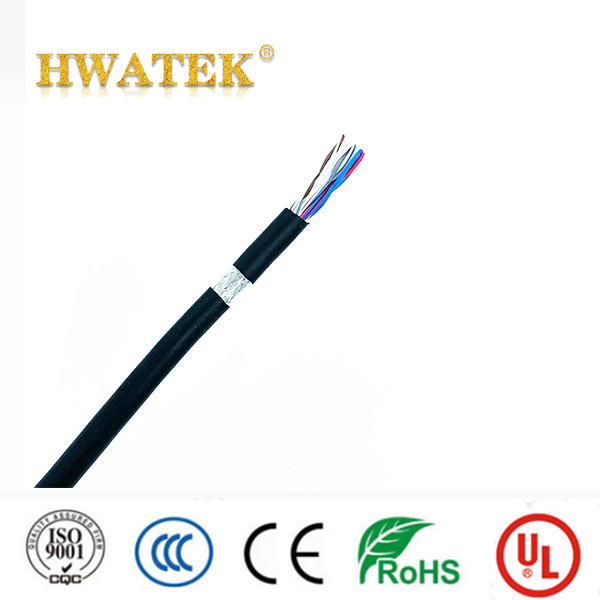 UL2517 5C * 12 AWG Tinned Copper Stranded Oil & Water Resistant 300V -40 ~ 105℃ PVC Jacket Cable