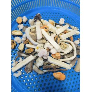 IQF Frozen Seafood Mix 500gr/bag With ISO Authentication
