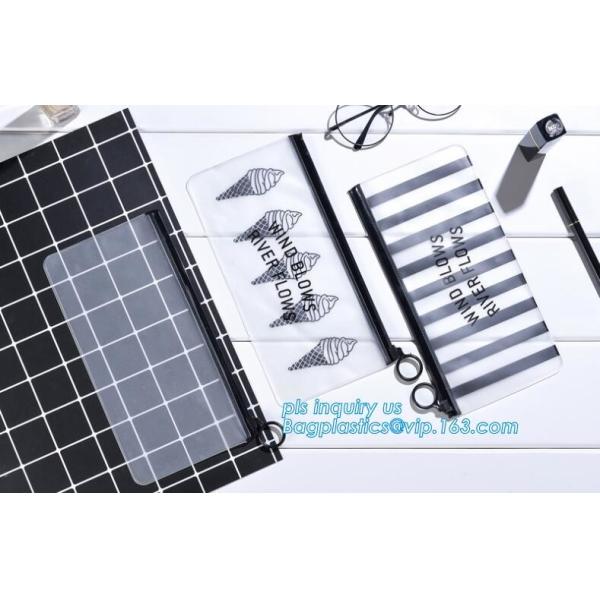 Zipper lock Bag with block slider, PE zipper lock bag, PA plastic bag, slider clothes packing for resealable plastic pe