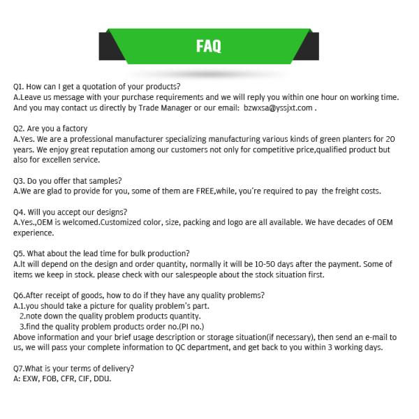 Uv Protect Green Wall System Vertical Garden Pot Planter Tower Liner Back Outdoor for Gardens