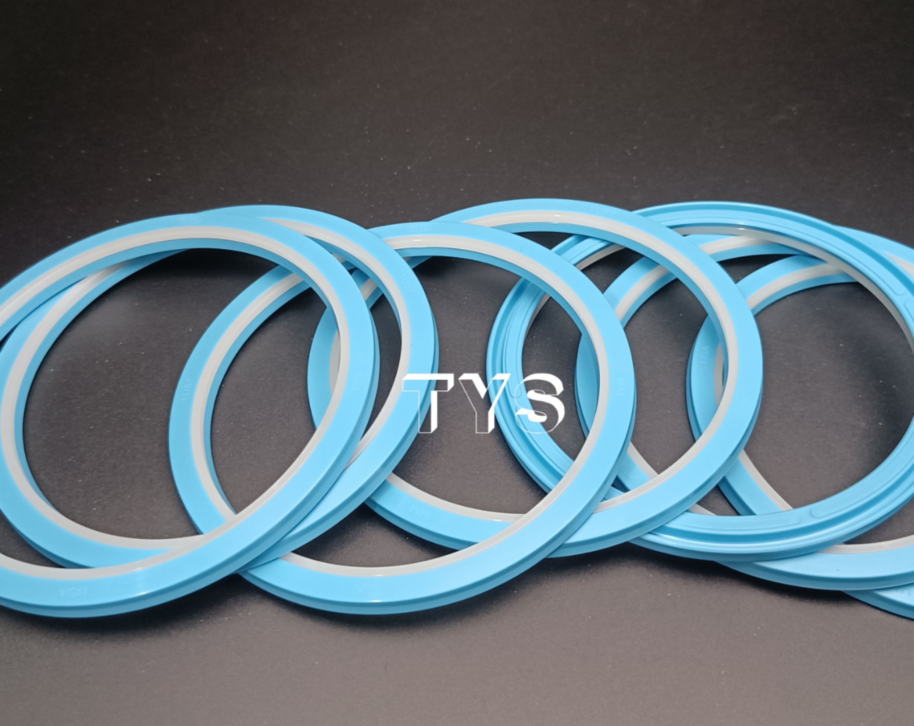 95x110.5x6.3 size blue&White High Quality Buffer Ring Seal For Excavator Hydraulic Rod china suppier Seal HBY