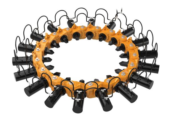 Concrete Cutter Hydraulic Pile Breaker Road Construction Round Multiple Module