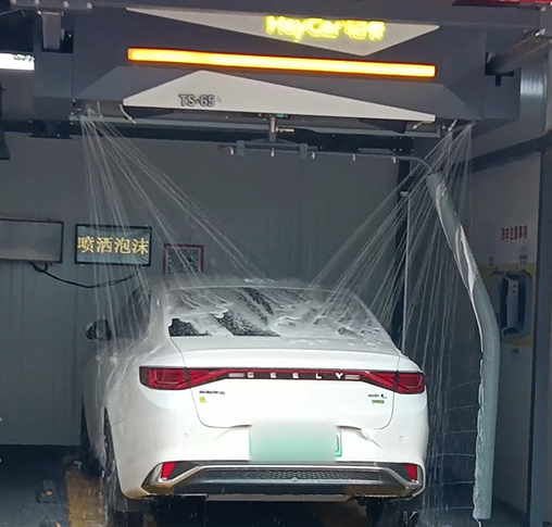 Clean Cars with Ease Cold Water High Pressure Washer and Contactless Auto Detailing Brushless Automatic Car Wash Machine