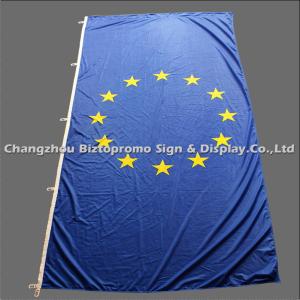 Quality Rectangle Advertising Teardrop Flags Eco - Friendly Washable AZO Free wholesale