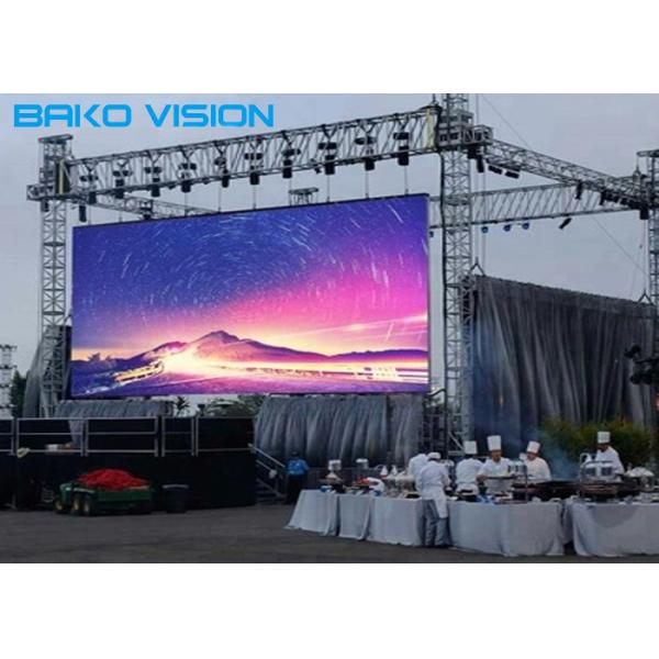 Waterproof LED Display Video Wall Die Casting Cabinet For Stage Show Events