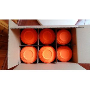 Biodegradable Non Toxic 108mm Clay Pigeon Targets