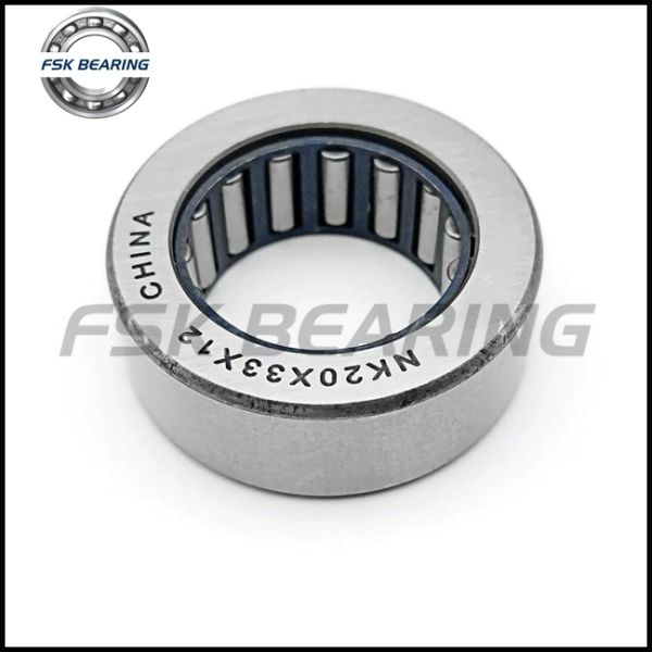 High Precision NK20X33x12 Needle Roller Bearing With Machined Ring ABEC-5