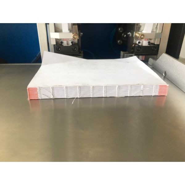 Semi-Automatic Book Block Head Band Machine with 220V Power 11pcs/minute Speed for 10-80mm Book Blocks