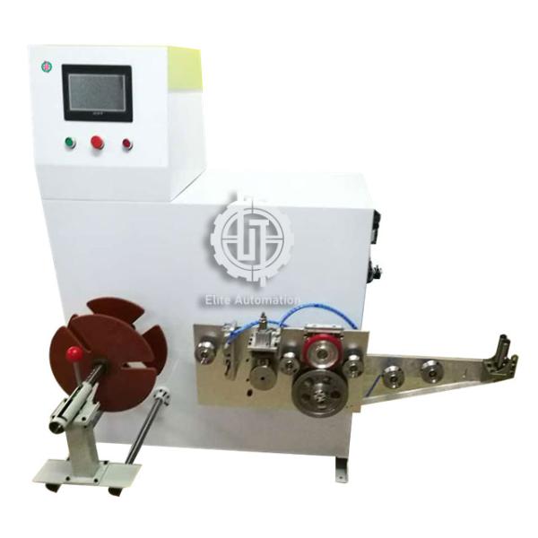 Floor Standing Twisting Tie Machine , 1-8mm Flat Wire Winding Machine