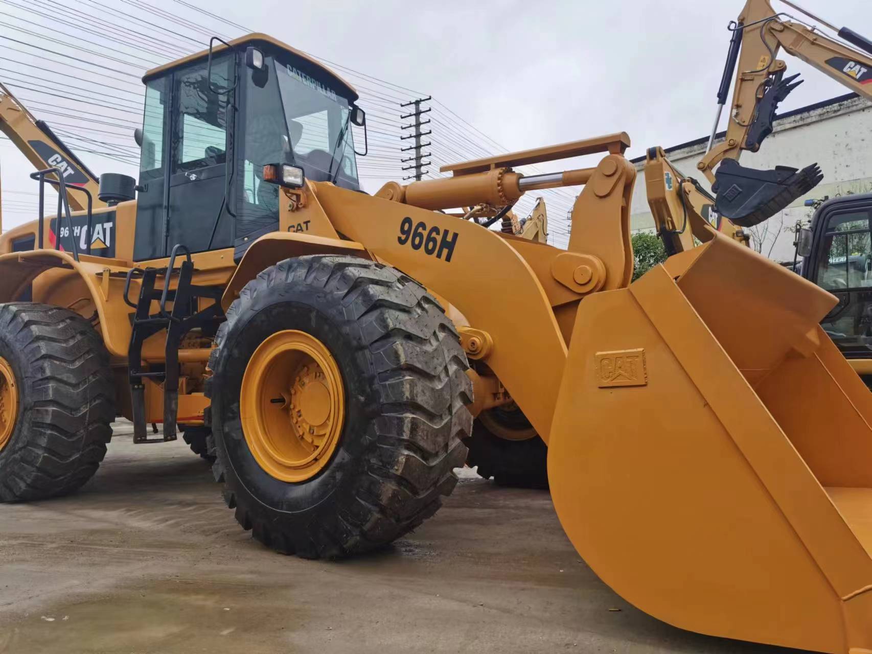 Food Beverage Item 950H 950H used wheel loader Front cat loader Caterpillar 966G 966H