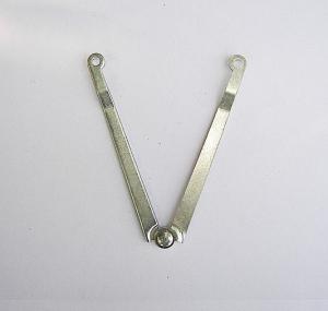 China Funeral caskets hardware accessories fitting and casket steel hold support on sale