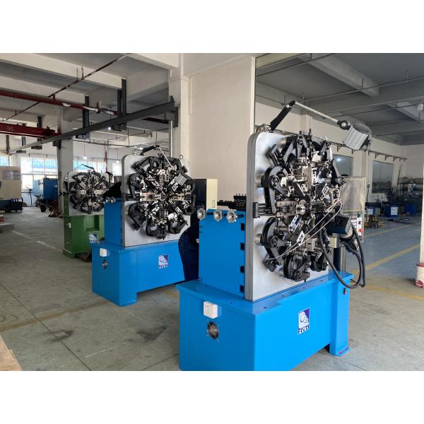 Spring Steel 0.8 - 4.2mm Wire Forming Machine CNC Controlller 100KG Decoiler