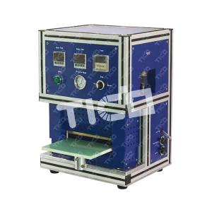 China Polymer Pouch Battery Aluminum Laminated Case Edging Hot Sealing Machine For Lab on sale