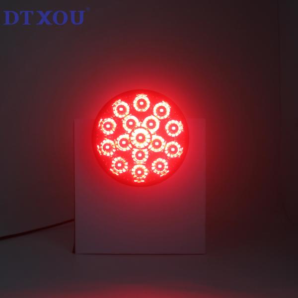 4 inch LED Truck tail light Round Rear Light Trailer Tail Lamp Stop Brake Indicator