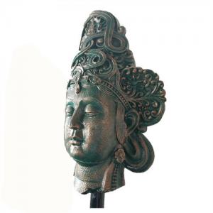 Quality Buddha Head Bronze Garden Statues Indoor Decorative Customized wholesale