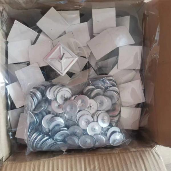 Stainless Steel Self Adhesive Insulation Pins / Self Stick Insulation Hanger Pins