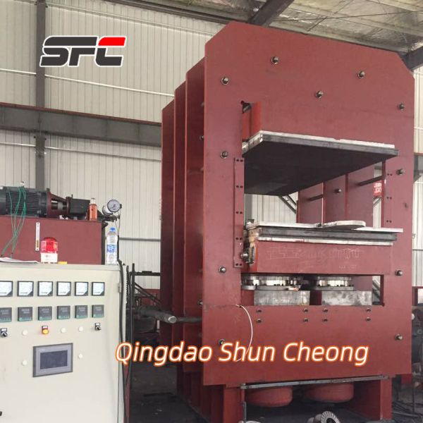 High-standard Hydraulic Frame Rubber Vulcanizing Press Machine with PLC Control and Customized Size