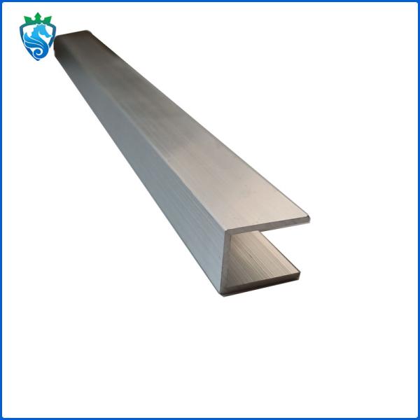 Stair Aluminum Alloy Handrail Profile Glass Track Balcony Trough